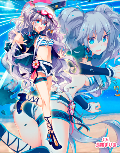 画像ギャラリー No.012のサムネイル画像 / 「編隊少女」,水着イベント「メッセージインアボトル」開催