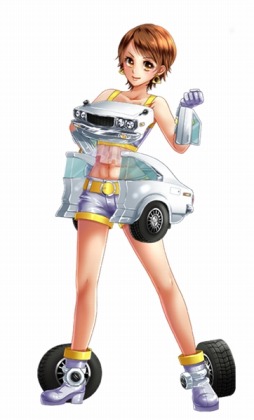 画像ギャラリー No.006のサムネイル画像 / 「レーシング娘。」新コース「雪道の峠」が追加。イベント「バトルは白銀」を実施