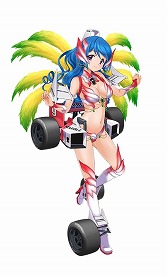 画像ギャラリー No.003のサムネイル画像 / 「レーシング娘。」，レーシングカータイプのR娘が活躍する新イベントを開催