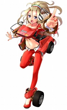 画像ギャラリー No.005のサムネイル画像 / 「レーシング娘。」RP制限レース「カントリークラブ来栖」を開催。新R娘が登場