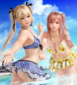 画像ギャラリー No.003のサムネイル画像 / TVアニメ化が決まった「競女!!!!!!!!」と，「DEAD OR ALIVE Xtreme 3」のコラボ企画が進行中