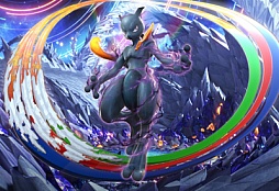 画像ギャラリー No.001のサムネイル画像 / Wii U版「ポッ拳 POKKEN TOURNAMENT」ミュウツーとダークミュウツーのポケモンわざが公開