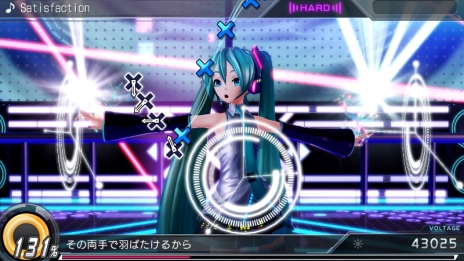画像ギャラリー No.004のサムネイル画像 / 「初音ミク -Project DIVA- X HD」の体験版が本日配信に。「Satisfaction」など,計3曲が一足先にプレイできる