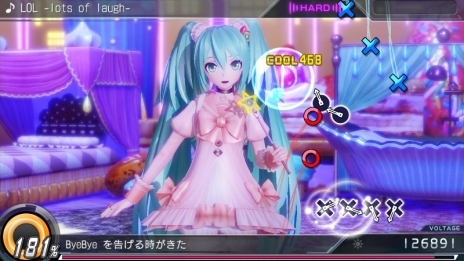 画像ギャラリー No.005のサムネイル画像 / 「初音ミク -Project DIVA- X HD」の体験版が本日配信に。「Satisfaction」など,計3曲が一足先にプレイできる