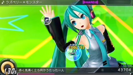 画像ギャラリー No.006のサムネイル画像 / 「初音ミク -Project DIVA- X HD」の体験版が本日配信に。「Satisfaction」など,計3曲が一足先にプレイできる