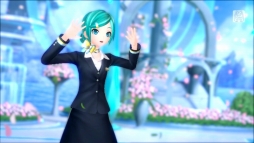画像ギャラリー No.001のサムネイル画像 / 「初音ミク -Project DIVA- X」,PS Vita版の初回特典はミクのキャビンアテンダント衣装