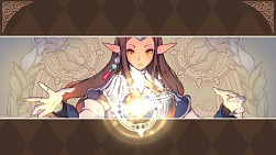 画像ギャラリー No.009のサムネイル画像 / 「フィンガーナイツ」主人公の召喚士と副官「エリーシュ」を公開