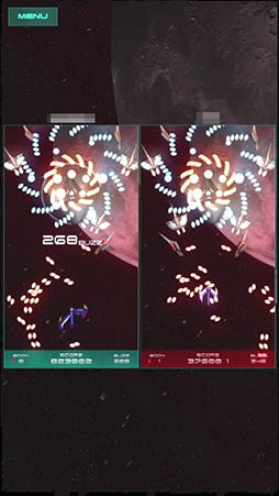 画像ギャラリー No.007のサムネイル画像 / 敵機/敵弾を自機にかすめてレベルアップせよ。iOS向けSTG「サイヴァリア・リアセンブル」を紹介する「(ほぼ)日刊スマホゲーム通信」第1189回