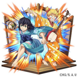 画像ギャラリー No.024のサムネイル画像 / 「逆転オセロニア」,「鬼滅の刃」の好きなキャラを1体選んでもらえるコラボを開催