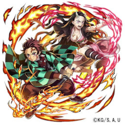 画像ギャラリー No.026のサムネイル画像 / 「逆転オセロニア」,「鬼滅の刃」の好きなキャラを1体選んでもらえるコラボを開催