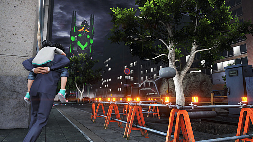 画像ギャラリー No.018のサムネイル画像 / SFサバイバル・アクションアドベンチャー「巨影都市」，第3の巨影の正体は「汎用ヒト型決戦兵器」。新たな巨影のシルエットも公開