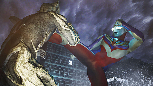 画像ギャラリー No.064のサムネイル画像 / 「巨影都市」,「モスラ」や「ウルトラマンティガ」,「ギャオス」「第5の使徒」など新たな巨影が続々公開。脅威からどう逃げ延びるのか,ゲームシステムも明らかに