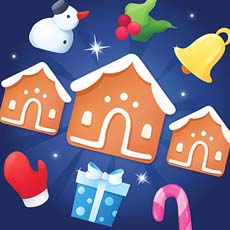 画像ギャラリー No.002のサムネイル画像 / Yahoo! ゲームかんたんゲームに「たのしいクリスマスパズル」が登場