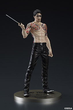 画像ギャラリー No.001のサムネイル画像 / 「龍が如く」の真島吾朗がスタチューフィギュアに。発売予定月は2024年10月,予約受付も開始に