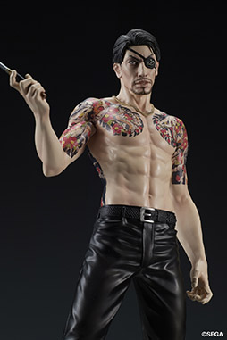 画像ギャラリー No.008のサムネイル画像 / 「龍が如く」の真島吾朗がスタチューフィギュアに。発売予定月は2024年10月,予約受付も開始に
