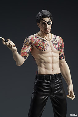 画像ギャラリー No.010のサムネイル画像 / 「龍が如く」の真島吾朗がスタチューフィギュアに。発売予定月は2024年10月,予約受付も開始に