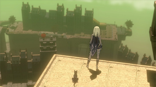 画像ギャラリー No.004のサムネイル画像 / ［TGS 2015］PS4版の「GRAVITY DAZE」は，重力のコントロールで生ずる浮遊感とスピード感が，ハード性能と大画面により格段に向上