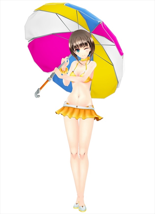 画像ギャラリー No.003のサムネイル画像 / 「ラグナストライクエンジェルズ」，水着イベント「カニと水着に恋をして」を開催
