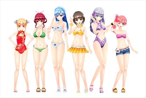 画像ギャラリー No.008のサムネイル画像 / 「ラグナストライクエンジェルズ」，水着イベント「カニと水着に恋をして」を開催