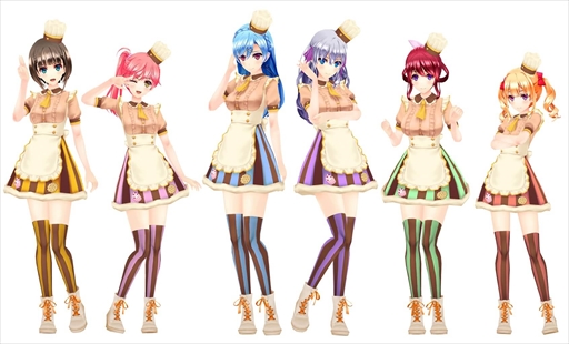 画像ギャラリー No.002のサムネイル画像 / 「ラグナストライクエンジェルズ」,バレンタインイベント「パティシエとロールケーキと私」を開催
