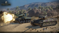 画像ギャラリー No.001のサムネイル画像 / コンシューマ版「World of Tanks」に,新たなフランス車輌を追加するアップデートが実装。従来のMAPとは異なる環境の新MAPも