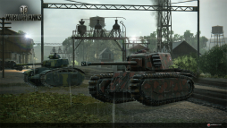画像ギャラリー No.008のサムネイル画像 / コンシューマ版「World of Tanks」に,新たなフランス車輌を追加するアップデートが実装。従来のMAPとは異なる環境の新MAPも