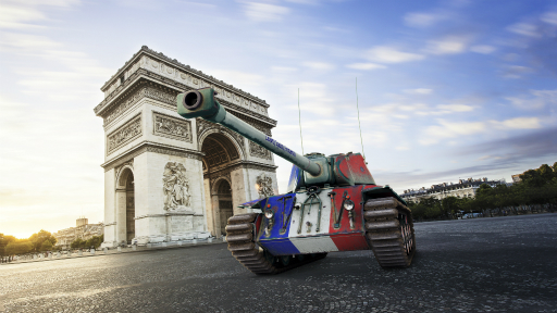 画像ギャラリー No.017のサムネイル画像 / コンシューマ版「World of Tanks」に,新たなフランス車輌を追加するアップデートが実装。従来のMAPとは異なる環境の新MAPも