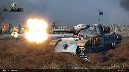 画像ギャラリー No.002のサムネイル画像 / 家庭用版「World of Tanks」,「戦場のヴァルキュリア」とのコラボ車両「エーデルワイス」と「ネームレス」が登場。専用ボイス付きのプレミアム戦車