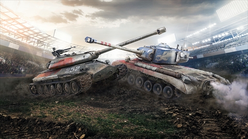 画像ギャラリー No.001のサムネイル画像 / コンシューマ版「World of Tanks」，“タンクボール”イベントが開催