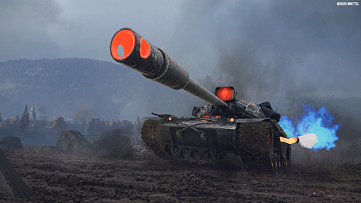 画像ギャラリー No.002のサムネイル画像 / PS4/Xbox One版「World of Tanks」,モンスター車輌を使用できるハロウィーンモードが開催中