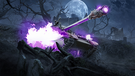 画像ギャラリー No.014のサムネイル画像 / PS4/Xbox One版「World of Tanks」,モンスター車輌を使用できるハロウィーンモードが開催中