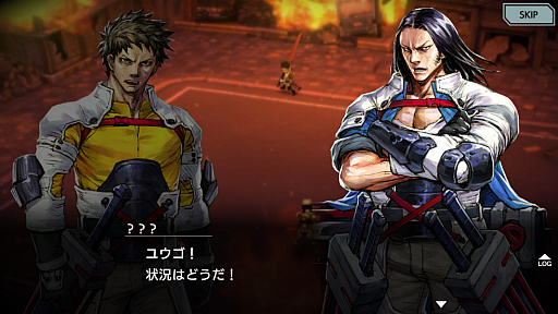 画像ギャラリー No.005のサムネイル画像 / スマホ向け新作アクション「武器よさらば」の先行プレイインプレッションをお届け。数十体をなぎ倒す爽快感はまさに“一騎当千”