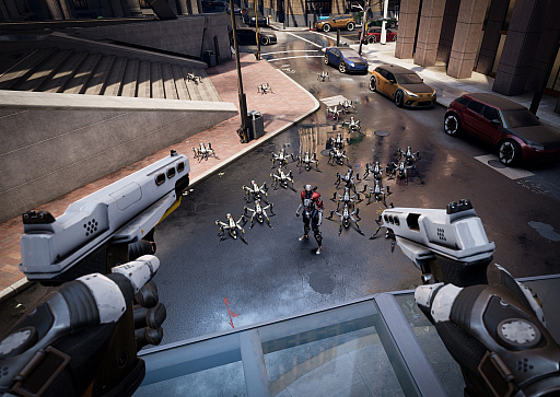 画像ギャラリー No.002のサムネイル画像 / Epic GamesがOculus「Rift」向けFPS「Robo Recall」を発表。「Touch」コントローラ対応で,2017年第1四半期にRift所有者へ無料でリリース