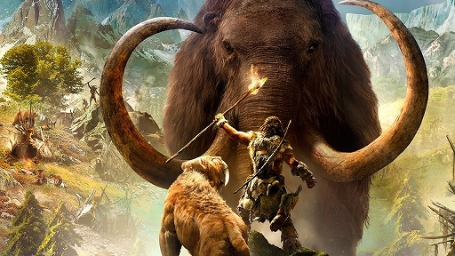画像ギャラリー No.002のサムネイル画像 / 原始時代を背景にした「Far Cry Primal」の最新トレイラーが公開。主人公タッカーは，サーベルタイガーやオオカミを操るビーストマスター