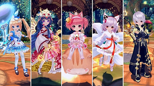 画像ギャラリー No.006のサムネイル画像 / 【PR】かわいい系MMORPGの老舗,X-LEGENDの「星界神話 -ASTRAL TALE-」を紹介。レベルを上げる楽しさと生産系コンテンツが魅力