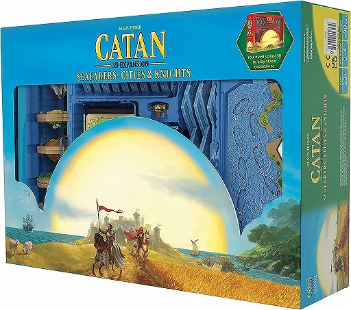 画像ギャラリー No.001のサムネイル画像 / 「カタン 3D拡張」が11月12日発売へ。拡張セット“航海者”と“都市と騎士”の3D版を収録した名作ボードゲームの豪華版。価格は6万4900円
