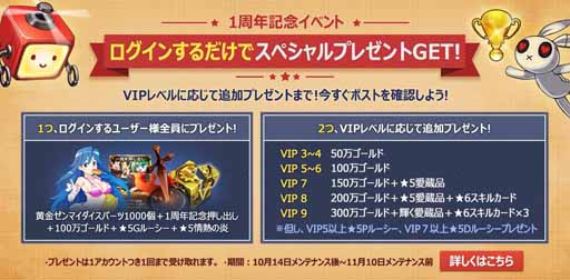 画像ギャラリー No.005のサムネイル画像 / 「ダイスの神」，1周年記念イベントを開催。スピード感があるマップも登場
