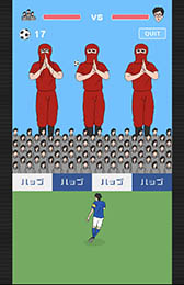 画像ギャラリー No.009のサムネイル画像 / フリーキックで怪獣達を撃退せよ。サッカー風ゲーム「副キャプテン」を紹介する「(ほぼ)日刊スマホゲーム通信」第963回
