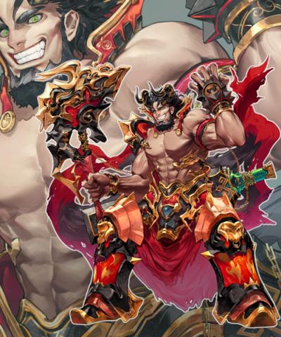 画像ギャラリー No.002のサムネイル画像 / 「ヘクサウォーズ」，西遊記シリーズ第10弾「牛魔王」が高級ガチャに登場
