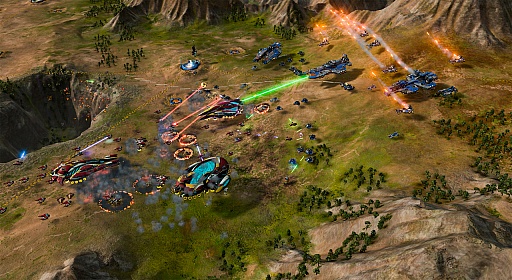 画像ギャラリー No.004のサムネイル画像 / 華麗で緻密なグラフィックスが特徴のSF RTS,「Ashes of the Singularity」が発売