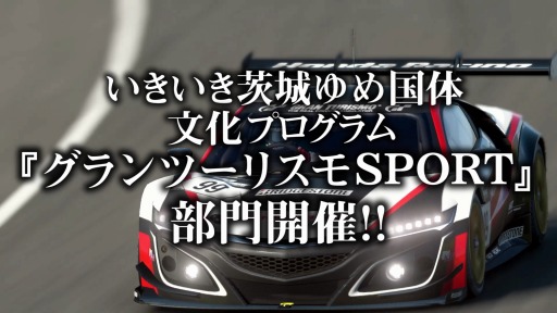 画像ギャラリー No.001のサムネイル画像 / 「グランツーリスモSPORT」,茨城県特別先行代表予選大会の模様を収めたアナウンストレイラーが公開