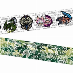 画像ギャラリー No.003のサムネイル画像 / カプコン人気タイトルのマスキングテープ&缶バッジが登場。B-SIDE LABELのコラボ商品