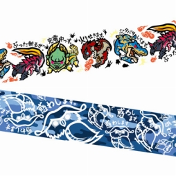 画像ギャラリー No.006のサムネイル画像 / カプコン人気タイトルのマスキングテープ&缶バッジが登場。B-SIDE LABELのコラボ商品