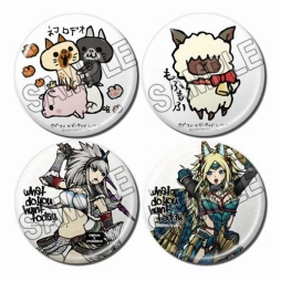 画像ギャラリー No.019のサムネイル画像 / カプコン人気タイトルのマスキングテープ&缶バッジが登場。B-SIDE LABELのコラボ商品