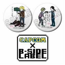 画像ギャラリー No.022のサムネイル画像 / カプコン人気タイトルのマスキングテープ&缶バッジが登場。B-SIDE LABELのコラボ商品