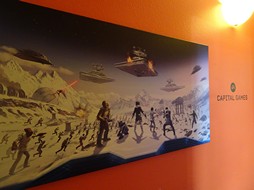 画像ギャラリー No.011のサムネイル画像 / 「スター・ウォーズ/銀河の英雄」のクイズキャンペーン当選者が制作スタジオを訪問