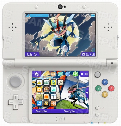 画像ギャラリー No.002のサムネイル画像 / 3DS用テーマ「ポケモン レッド＆グリーン」と「サトシゲッコウガ参上！」が本日配信開始