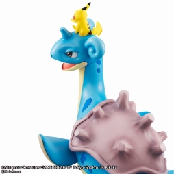 画像ギャラリー No.005のサムネイル画像 / アニメ「ポケモン」から，サトシとピカチュウを乗せたラプラスが立体化