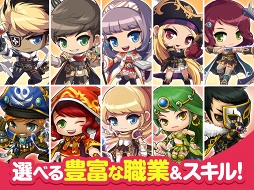 画像ギャラリー No.005のサムネイル画像 / スマホ向けアクションRPG「メイプルストーリーM」が今春リリース。事前登録受付の開始&プロモーションムービーが公開に