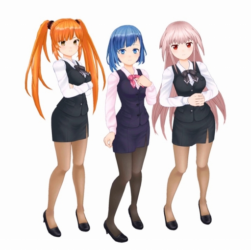 画像ギャラリー No.002のサムネイル画像 / 「絢爛乙女ガールズストライカー」「天衣創聖ストライクガールズ」，新天衣“オフィスレディ”が入手可能な降臨イベント開催